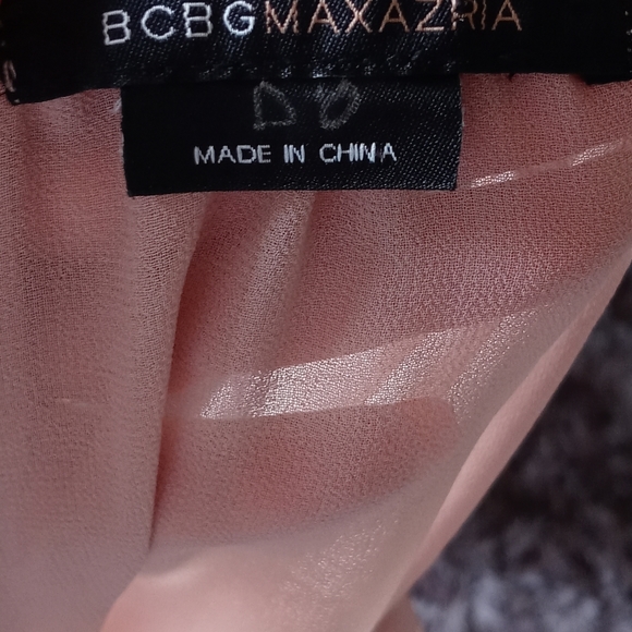 BCBG transparent tunic long sleeves one size - Picture 4 of 8